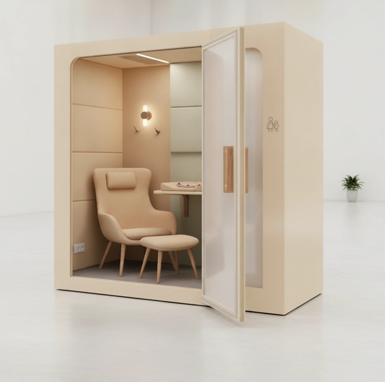 Nursing booth