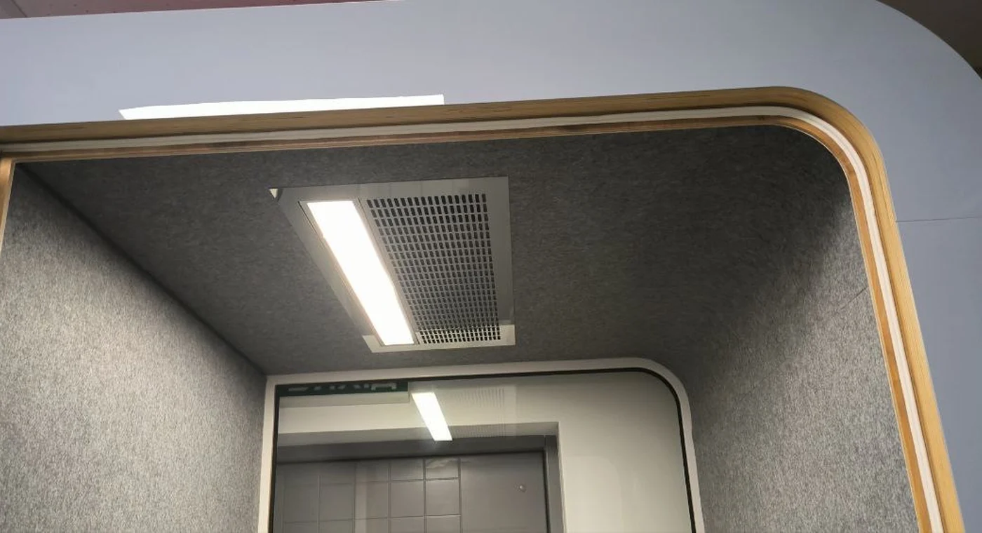 Active ventilation and even light