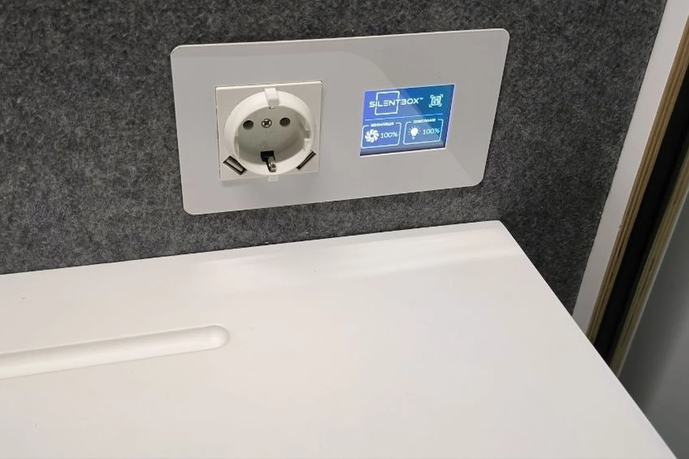 Power and USB within reach