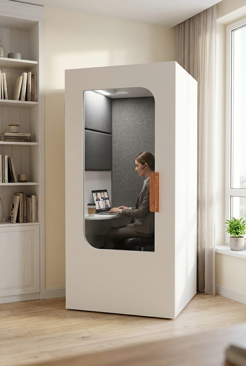 A booth for the home office — Silentbox Solo Lite booth